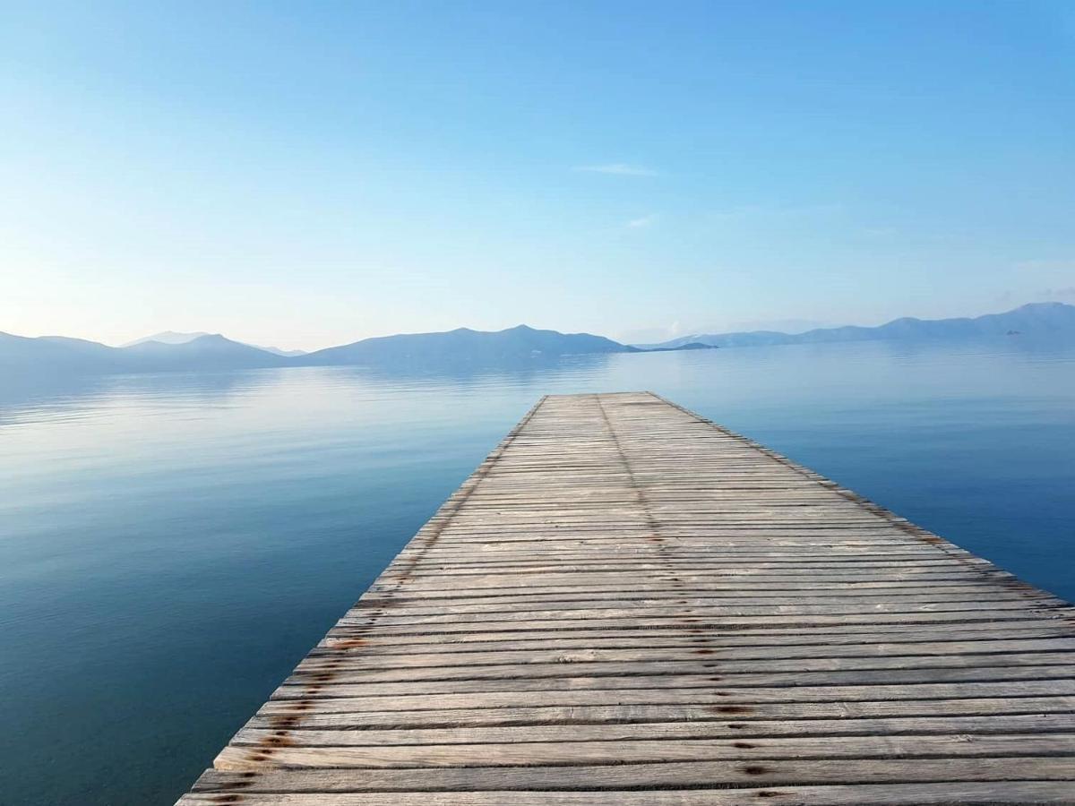 Amazing Sea View-Neos Pyrgos Beach -Evoia Greece เนออส ปีร์กอส ภายนอก รูปภาพ