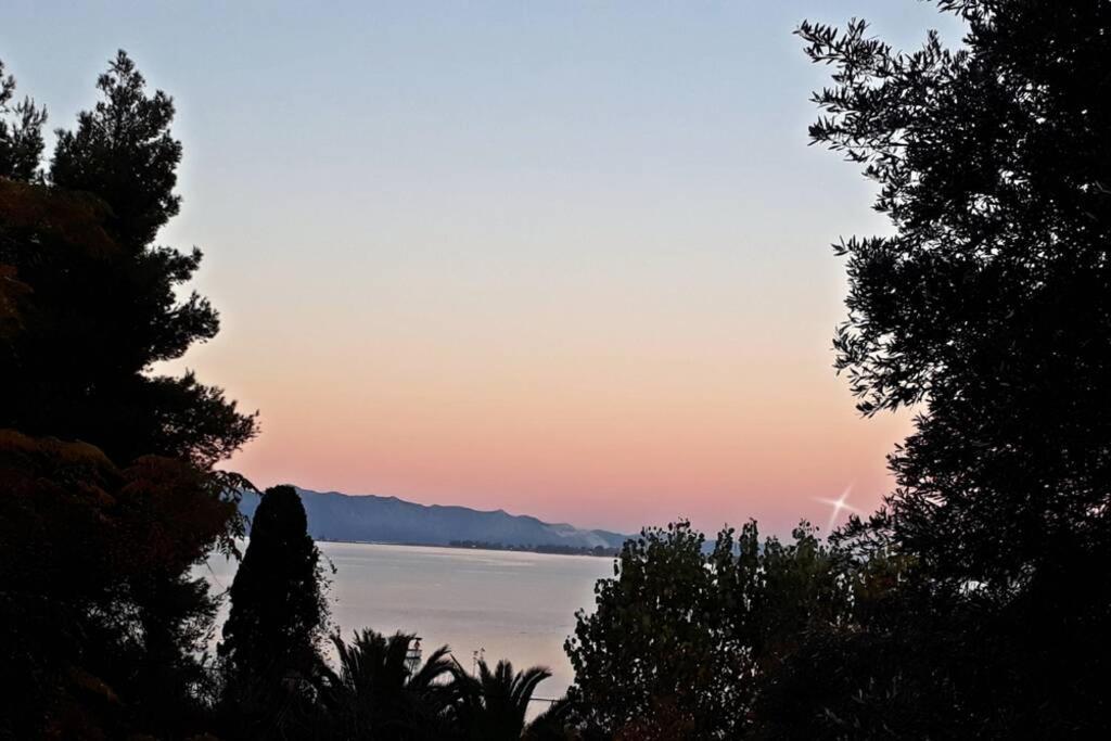 Amazing Sea View-Neos Pyrgos Beach -Evoia Greece เนออส ปีร์กอส ภายนอก รูปภาพ