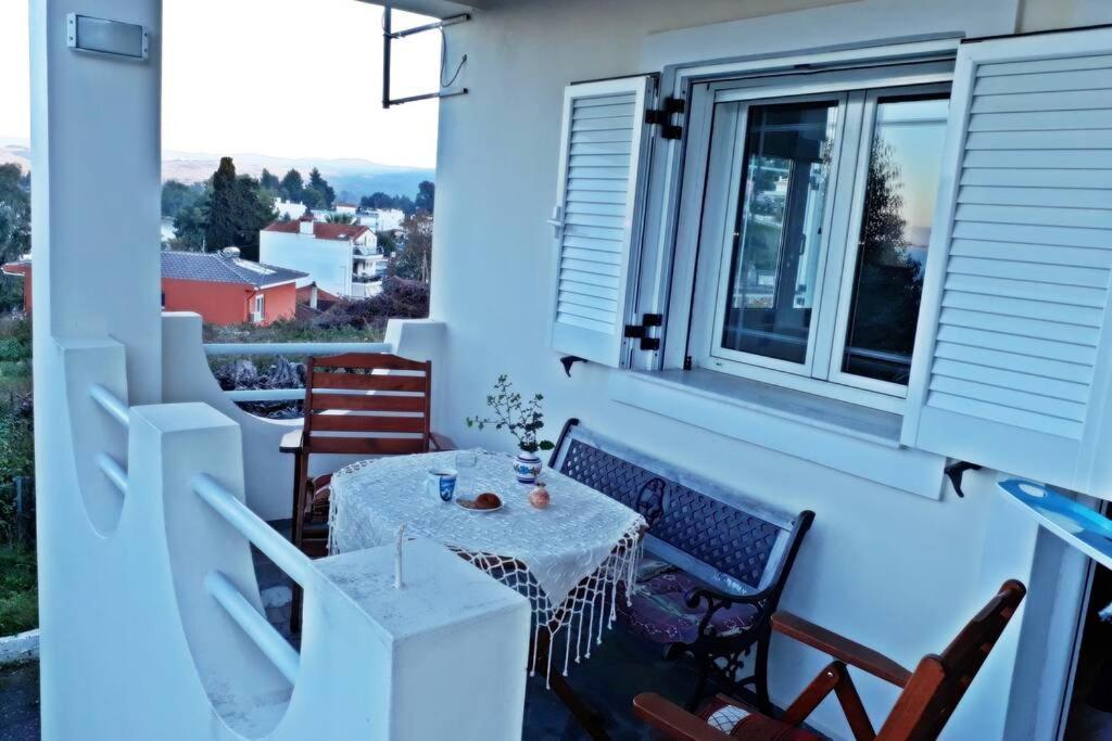 Amazing Sea View-Neos Pyrgos Beach -Evoia Greece เนออส ปีร์กอส ภายนอก รูปภาพ
