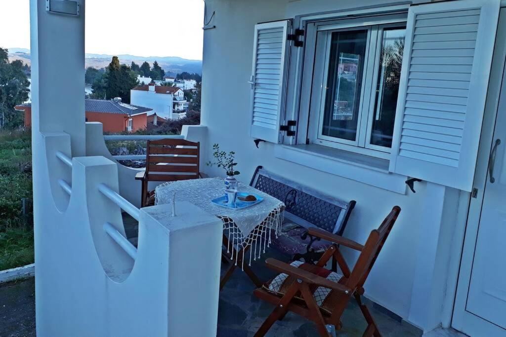 Amazing Sea View-Neos Pyrgos Beach -Evoia Greece เนออส ปีร์กอส ภายนอก รูปภาพ