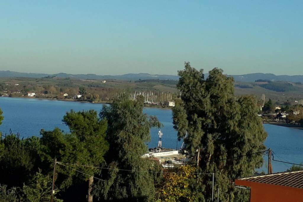 Amazing Sea View-Neos Pyrgos Beach -Evoia Greece เนออส ปีร์กอส ภายนอก รูปภาพ
