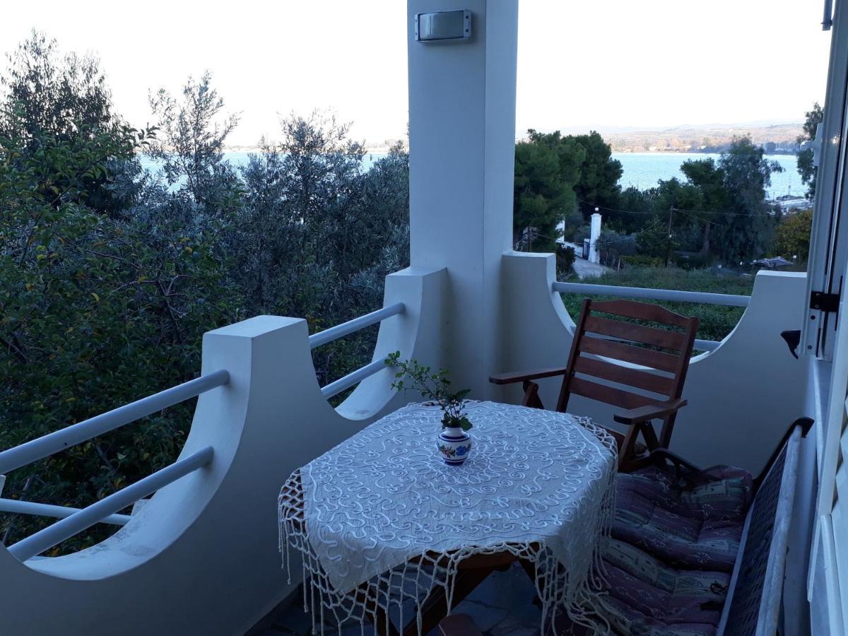 Amazing Sea View-Neos Pyrgos Beach -Evoia Greece เนออส ปีร์กอส ภายนอก รูปภาพ