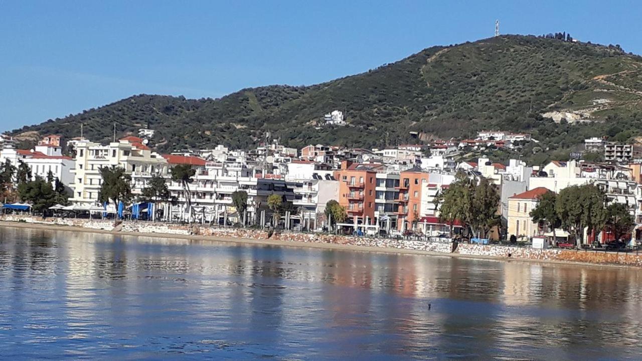 Amazing Sea View-Neos Pyrgos Beach -Evoia Greece เนออส ปีร์กอส ภายนอก รูปภาพ