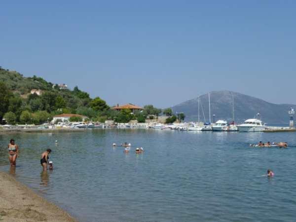 Amazing Sea View-Neos Pyrgos Beach -Evoia Greece เนออส ปีร์กอส ภายนอก รูปภาพ