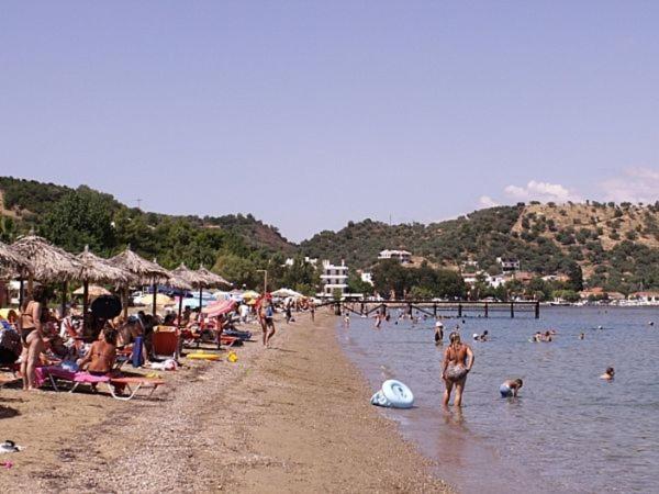 Amazing Sea View-Neos Pyrgos Beach -Evoia Greece เนออส ปีร์กอส ภายนอก รูปภาพ