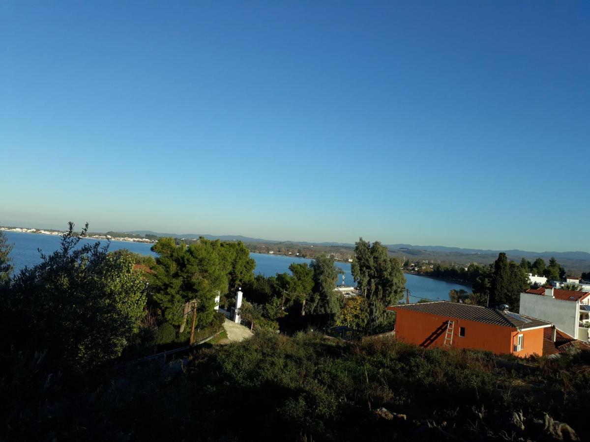 Amazing Sea View-Neos Pyrgos Beach -Evoia Greece เนออส ปีร์กอส ภายนอก รูปภาพ